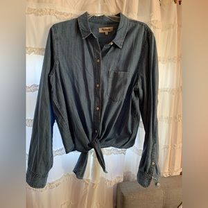 Madewell chambray button down